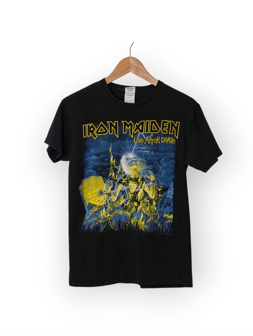 Iron Maiden Live After Death Tour Shirt Small